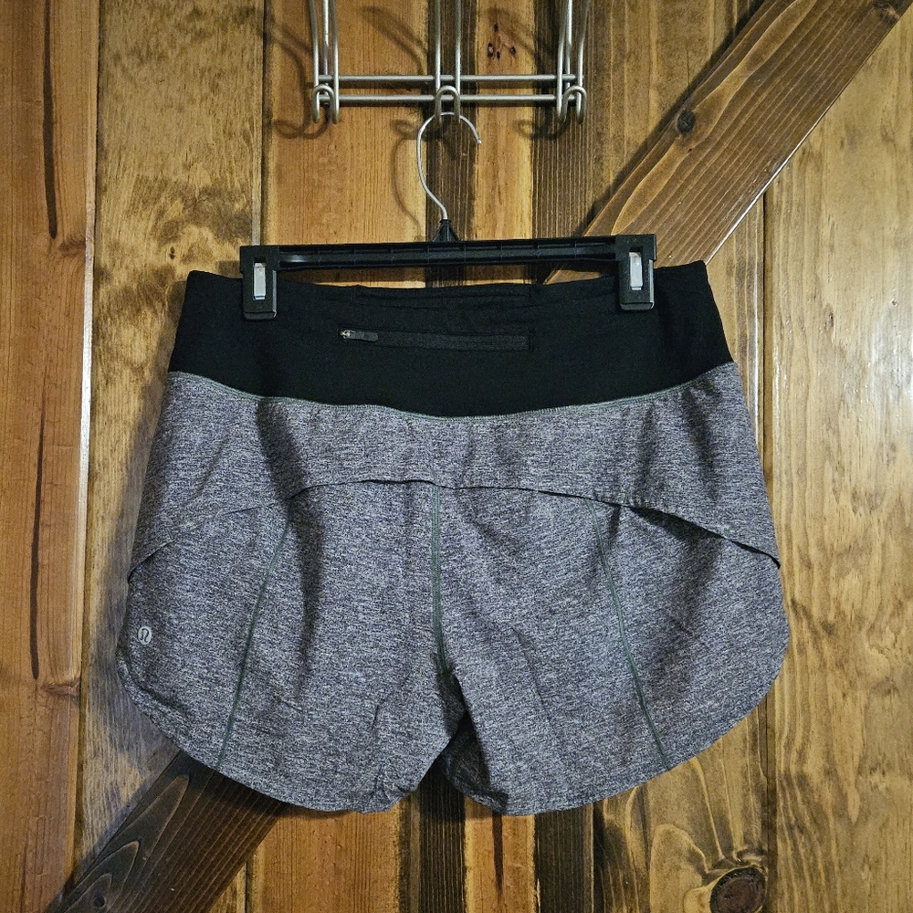 Lululemon Gray Running Shorts
